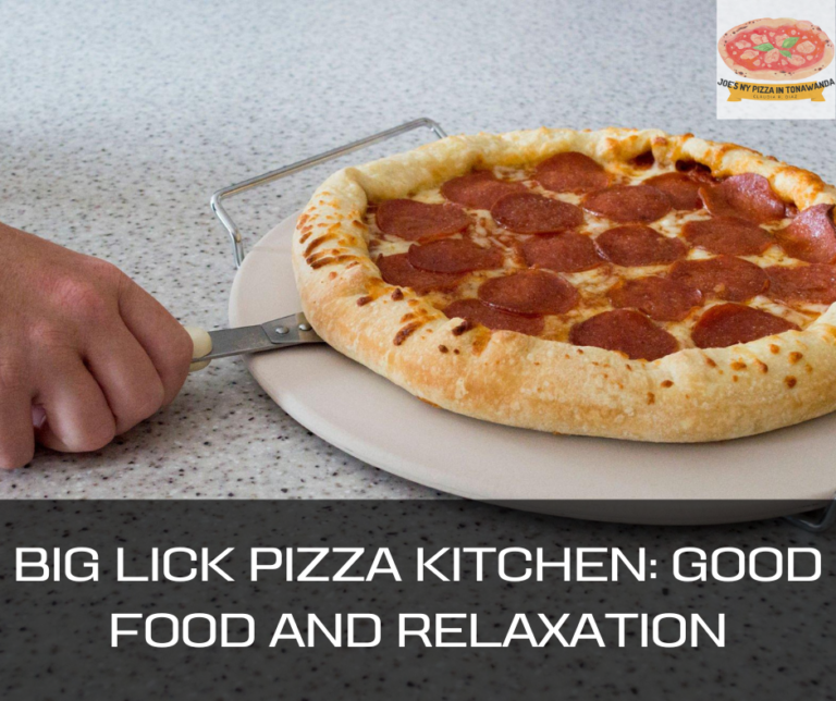 Big Lick Pizza Kitchen: Good Food and Relaxation