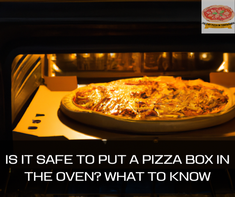 Is It Safe to Put a Pizza Box in the Oven? What To Know